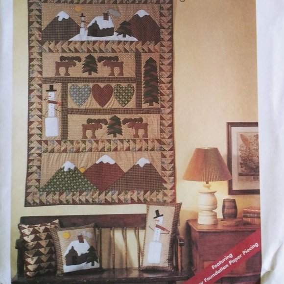 2 Sewing Patterns Wall Hanging 8327, 3277 Sew Machine Room Accessories - Picture 7 of 7